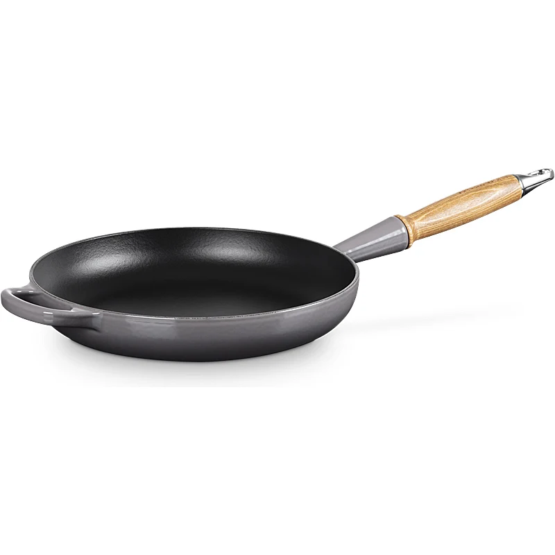 Le Creuset Bratpfanne mit Holzgriff Signature 26 cm Flint