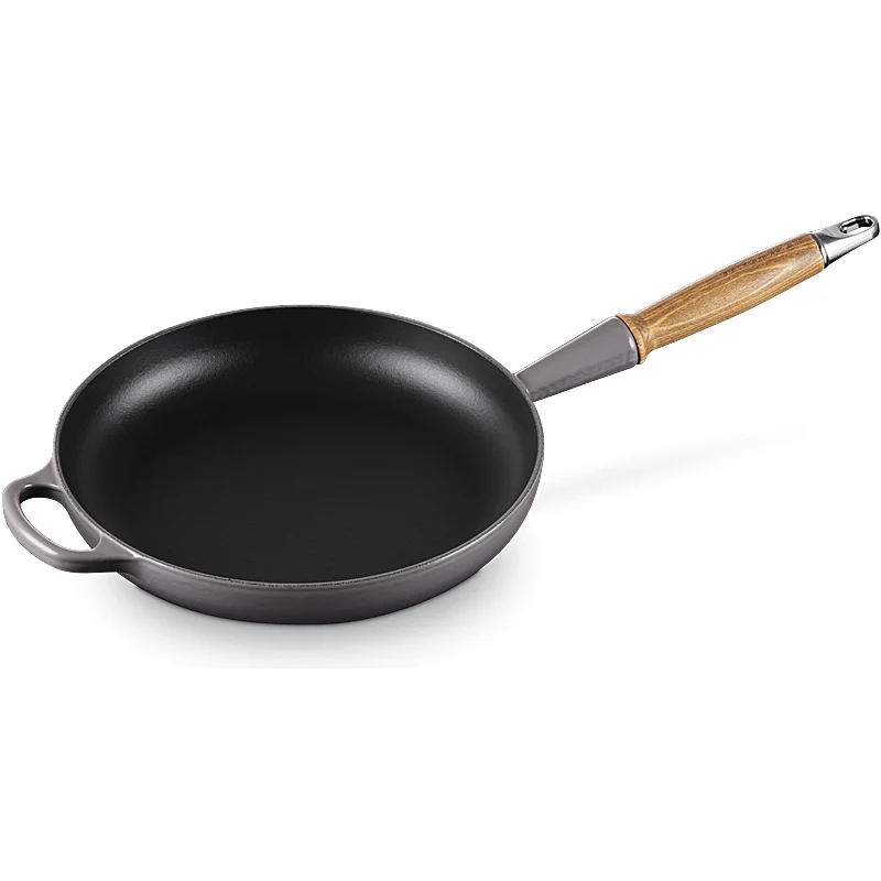 Le Creuset Bratpfanne mit Holzgriff Signature 26 cm Flint