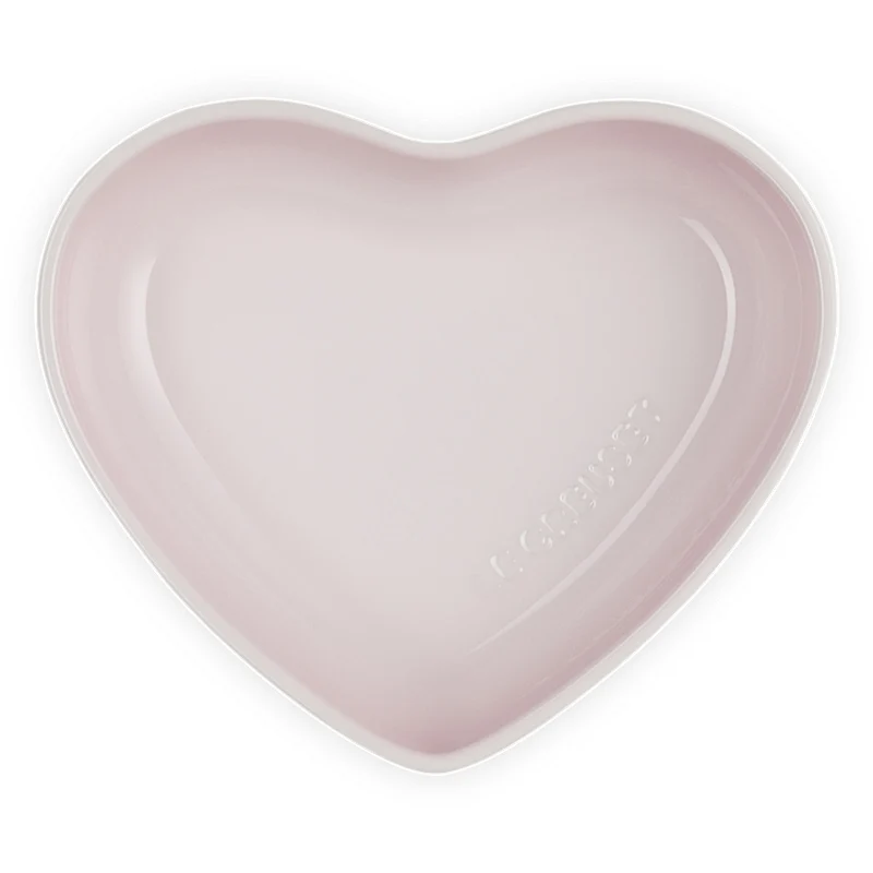 Le Creuset Schüssel Herzform 650 ml Shell Pink