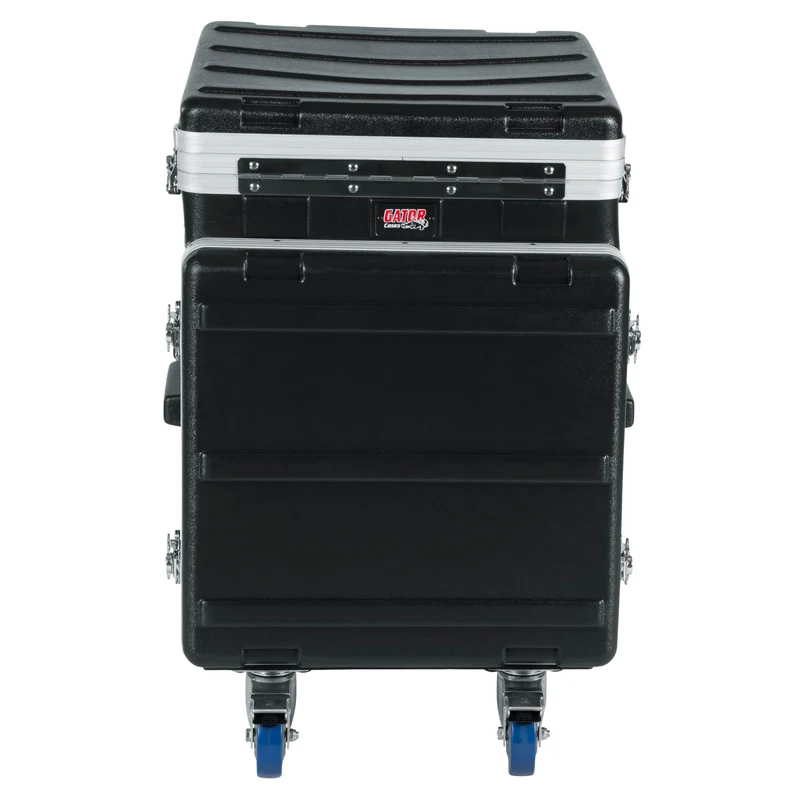 GATOR Cases Polyethylen 19 "GRC 12 HE für oben und 10 HE für die Seite mit Rollen 12 x 10 VE, 12 x 1