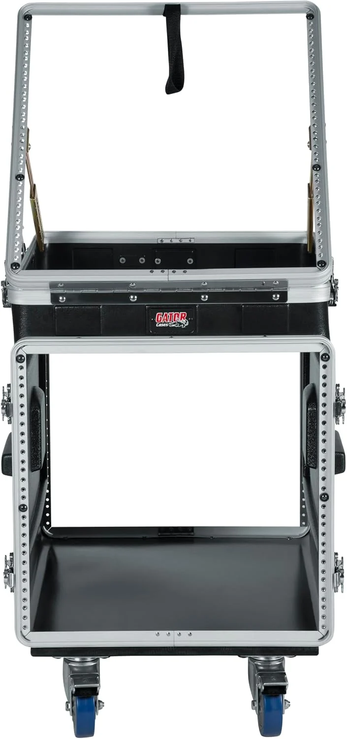 GATOR Cases Polyethylen 19 "GRC 12 HE für oben und 10 HE für die Seite mit Rollen 12 x 10 VE, 12 x 1