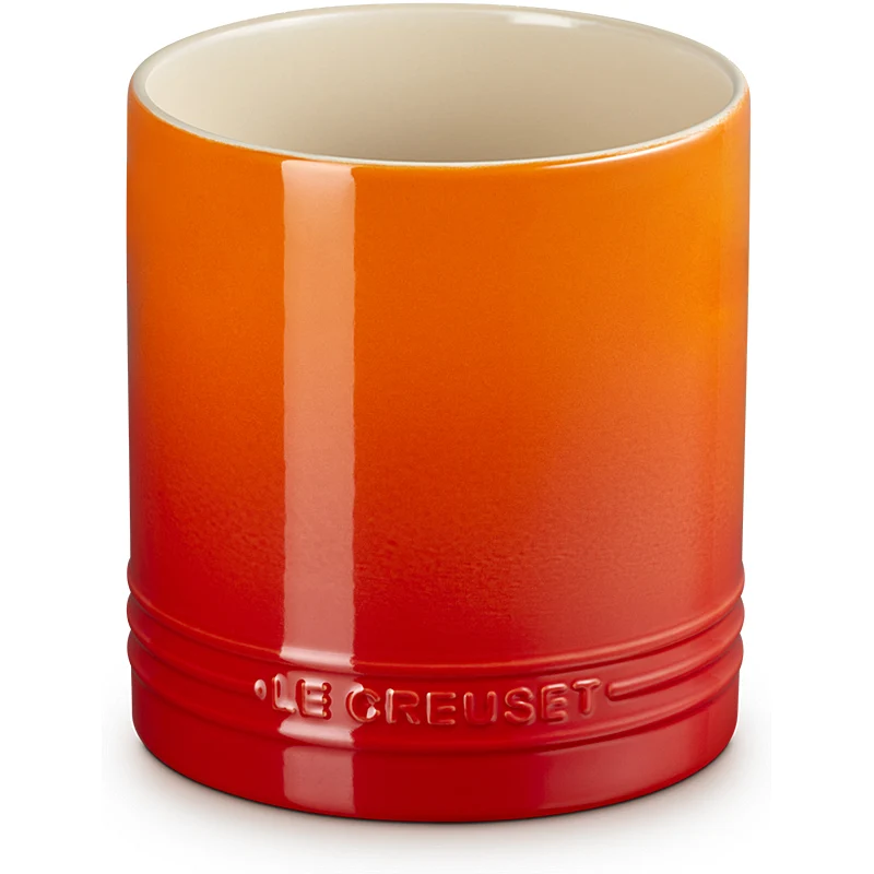Le Creuset Topf für Kochkellen Signature 1 Liter Ofenrot