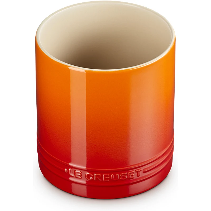 Le Creuset Topf für Kochkellen Signature 1 Liter Ofenrot