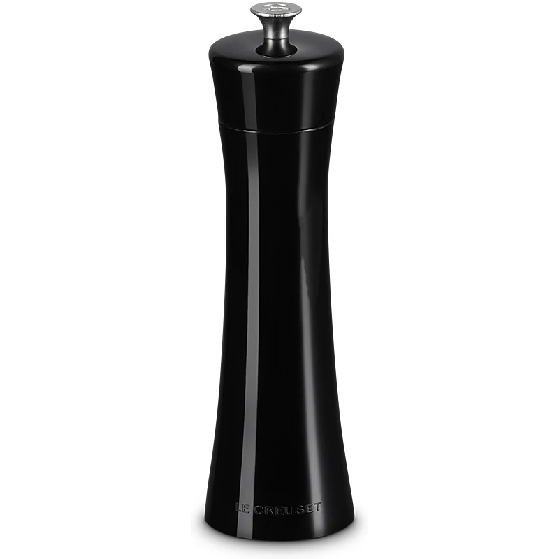 Le Creuset Salzmühle Modern 21 cm Schwarz Glänzend
