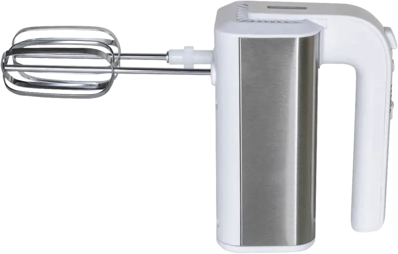 Unold 78720 Handmixer mit Rührschüssel Hannah Handmixer Weiss-Edelstahl