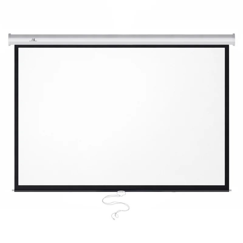 Maclean MC-591 Home Cinema Set Screen 240x180cm + Projector Mount Rollo Full HD 3D 4K