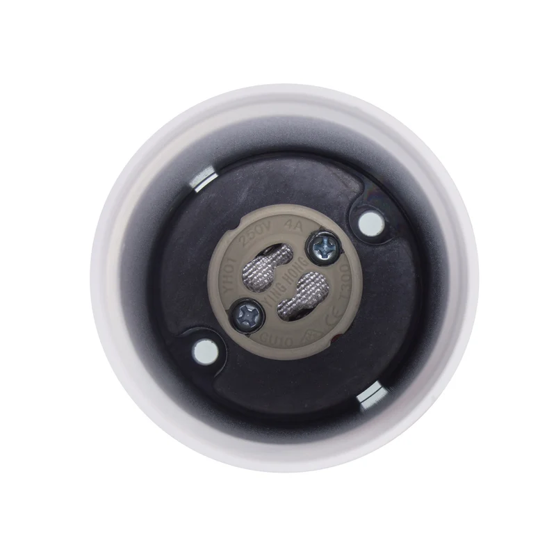 Maclean surface-mounted luminaire / tube, spot, round, aluminum, GU10, 55x130mm, color white, MCE361 W 3pcs+ LED bulb GU10 7W Maclean Energy MCE437 NW neutral white 4000K, 220-240V~, 50/60Hz 3pcs