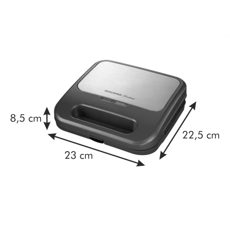 Tescoma 909116 President Sandwichmaker 3 in 1 Sandwichtoaster Waffelautomat Paninimaker