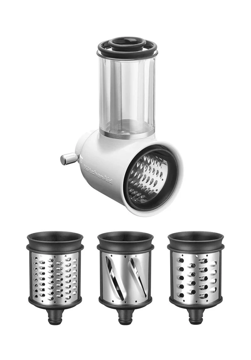 KitchenAid Set Metallfleischwolf 5KSMMGA inkl. Spritzgebäck + Gemüseschneider 5KSMVSA