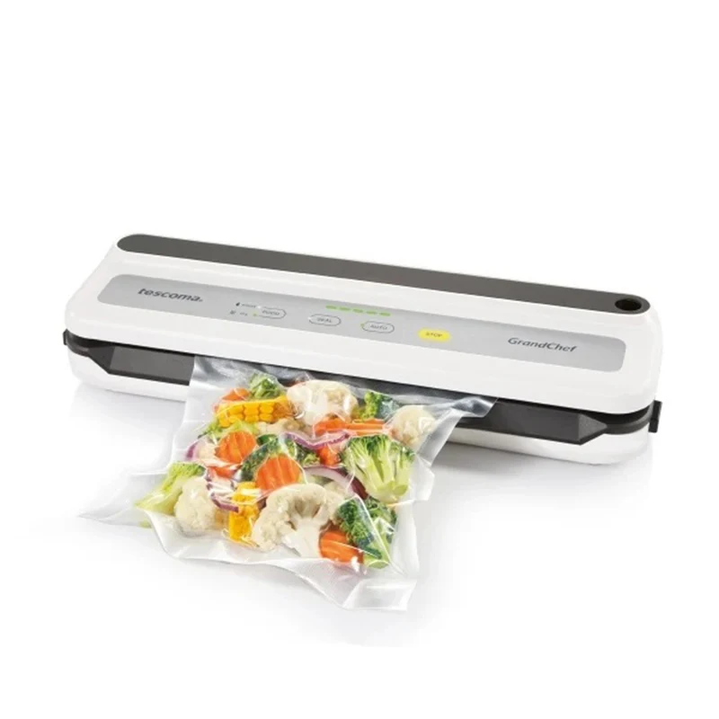 Tescoma 908680 GrandCHEF Vakuumierer mit Schneideinheit Folienschweißgerät
