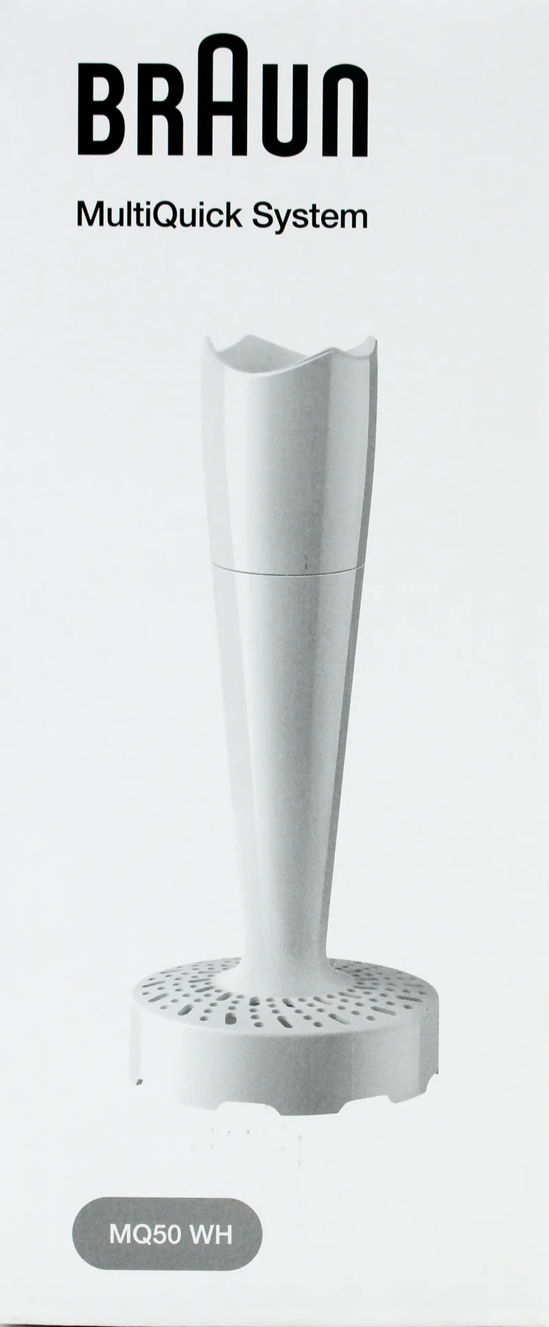 Braun MQ 50 Multiquick Kartoffelstampfer-Zubehör weiß für MQ5 (+Vario)
