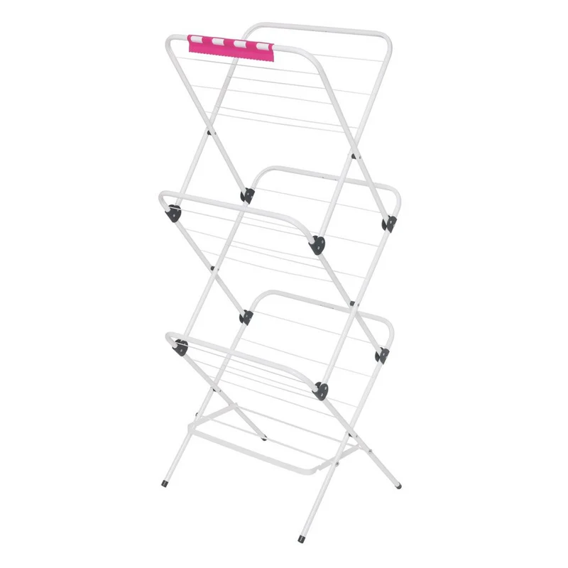 VELKEA standing laundry dryer, made of steel, folding lock, V200