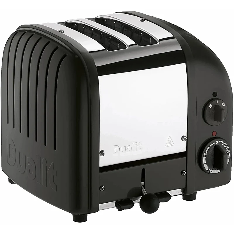 Dualit Classic Toaster 2-Schlitz New Generation Schwarz matt