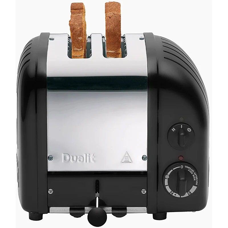 Dualit Classic Toaster 2-Schlitz New Generation Schwarz matt