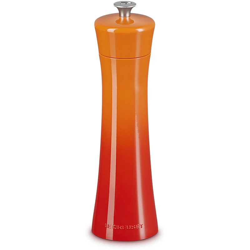 Le Creuset Pfeffermühle Modern 21 cm Ofenrot
