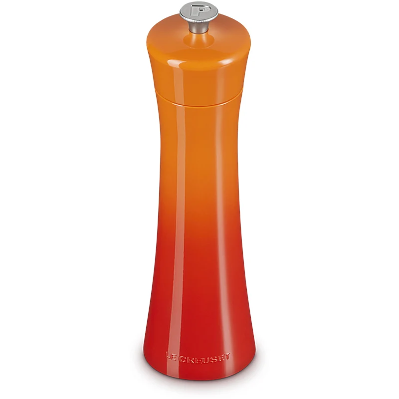 Le Creuset Pfeffermühle Modern 21 cm Ofenrot