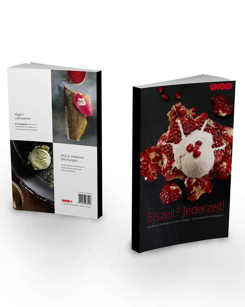 Eismaschine Gelato inklusive Eisbuch 1,5 L