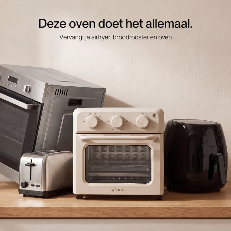 Poweroven | 6-in-1 air fry oven