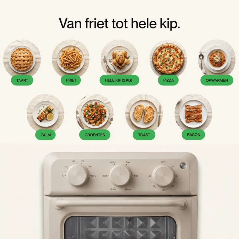 Poweroven | 6-in-1 air fry oven