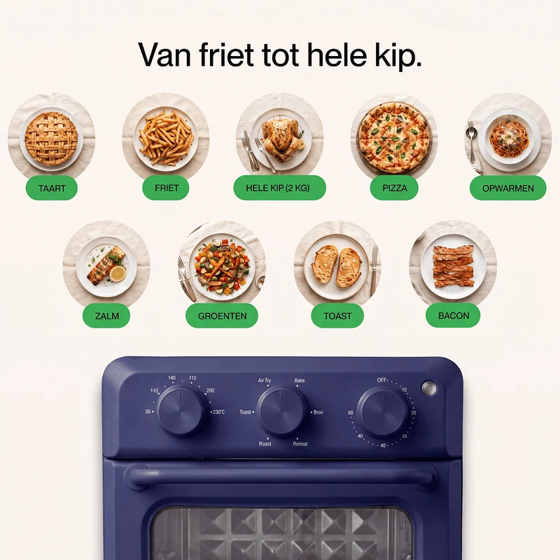 Poweroven | 6-in-1 air fry oven