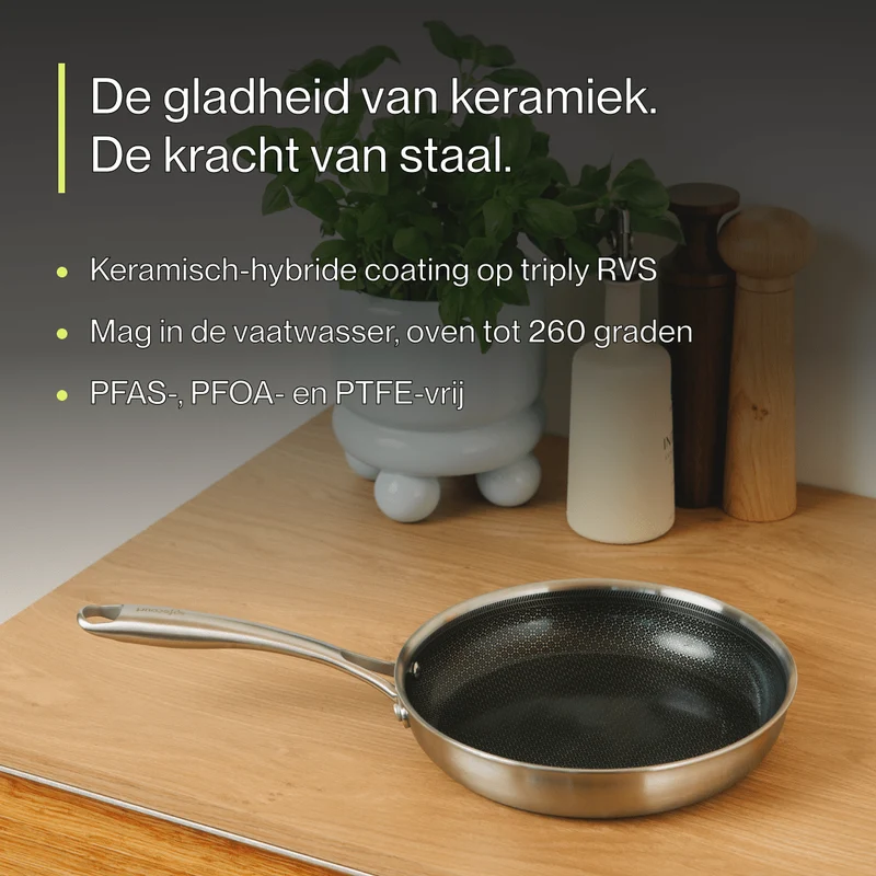 Hybride koekenpan 24 cm