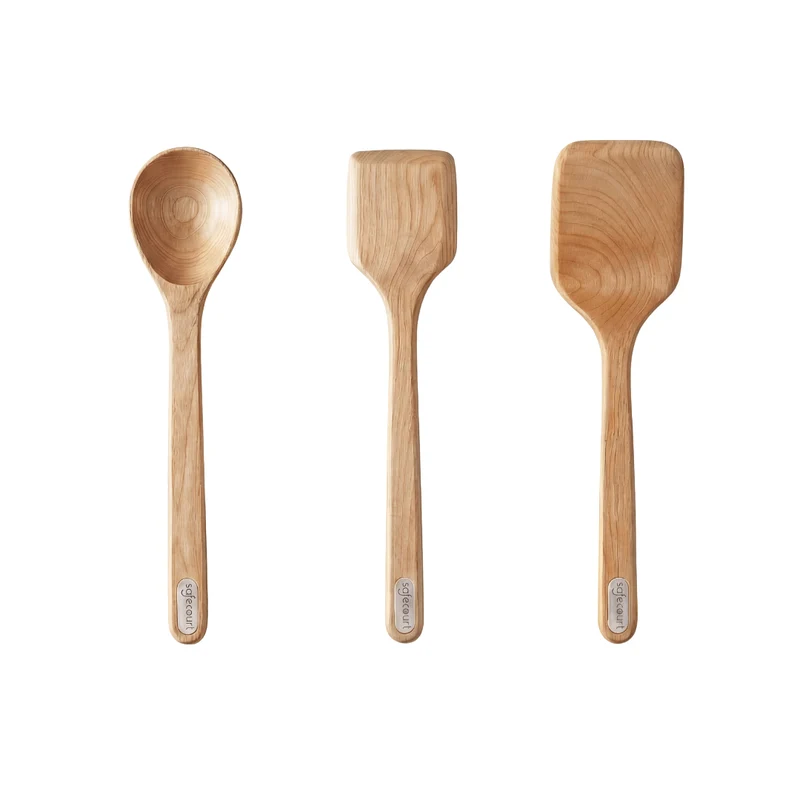 Houten Spatelset 100% FSC Berkenhout | 3 delig