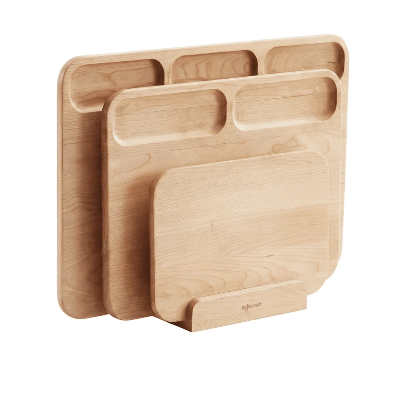 Snijplanken set 100% FSC berkenhout | 3 delig
