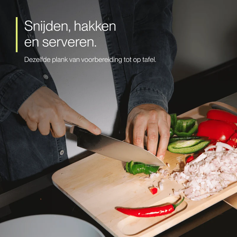 Snijplanken set 100% FSC berkenhout | 3 delig