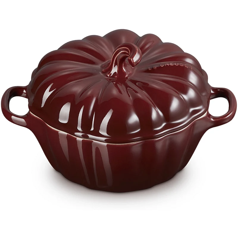 Le Creuset Förmchen Kürbis mit Deckel 350 ml Garnet
