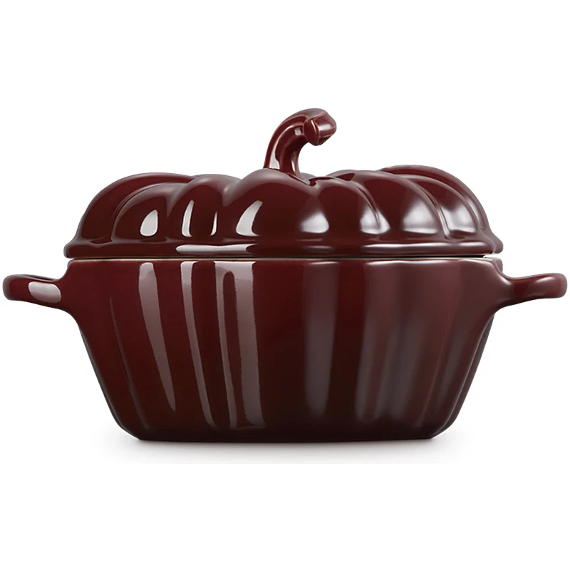 Le Creuset Förmchen Kürbis mit Deckel 350 ml Garnet