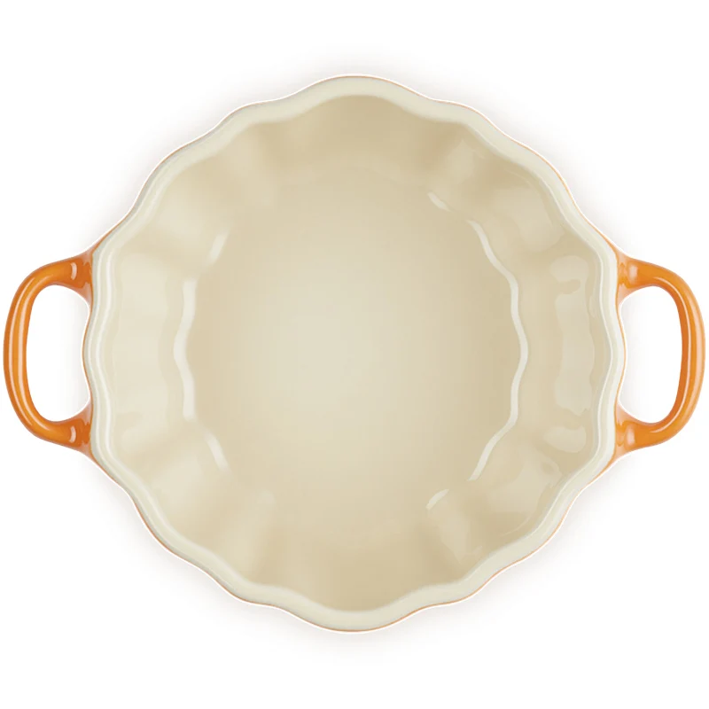 Le Creuset Förmchen Kürbis mit Deckel 350 ml Ofenrot