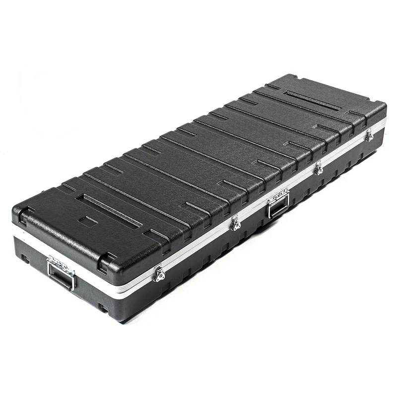 Music Store ABS Keyboard Case 88, Universal, Schwarz, ABS Plastik, 11kg, Schaumstoff-Polsterung, Rol