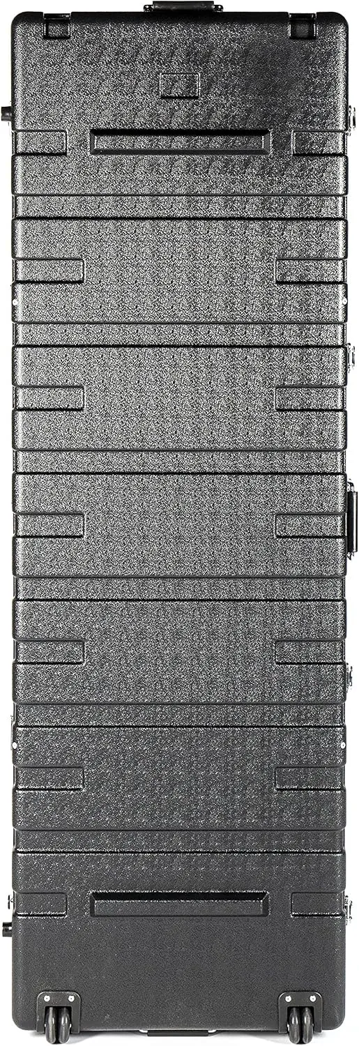 Music Store ABS Keyboard Case 88, Universal, Schwarz, ABS Plastik, 11kg, Schaumstoff-Polsterung, Rol
