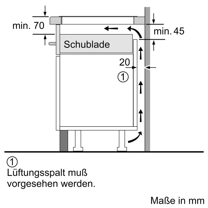 Siemens EX601LXC1E Kochfeld Schwarz Integriert Zonen-Induktionskochfeld 4 Zone(n)