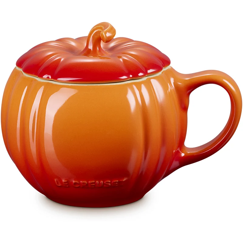 Le Creuset Becher Kürbis 400ml Ofenrot