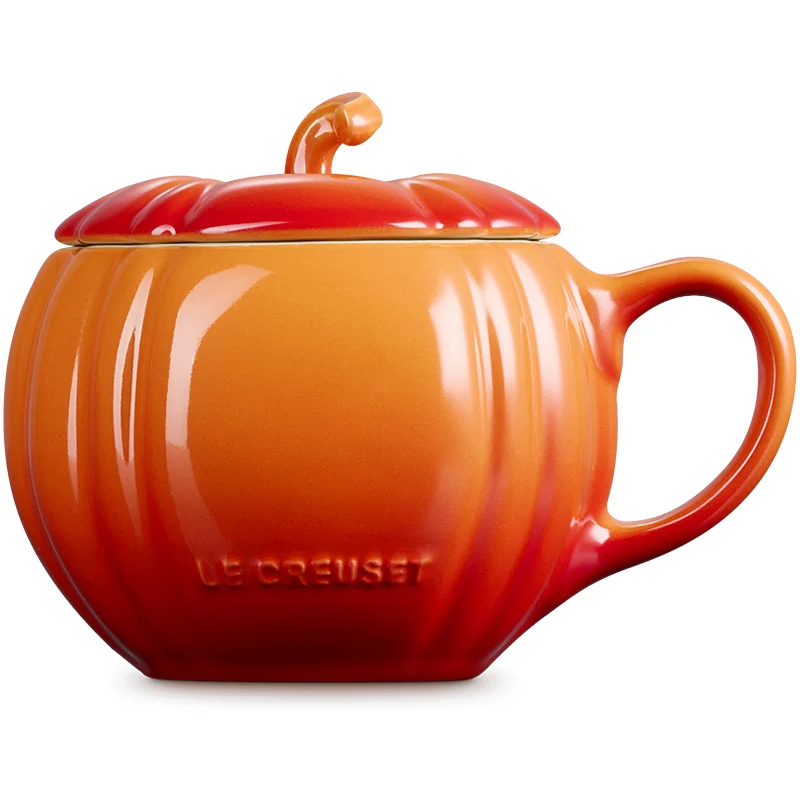 Le Creuset Becher Kürbis 400ml Ofenrot