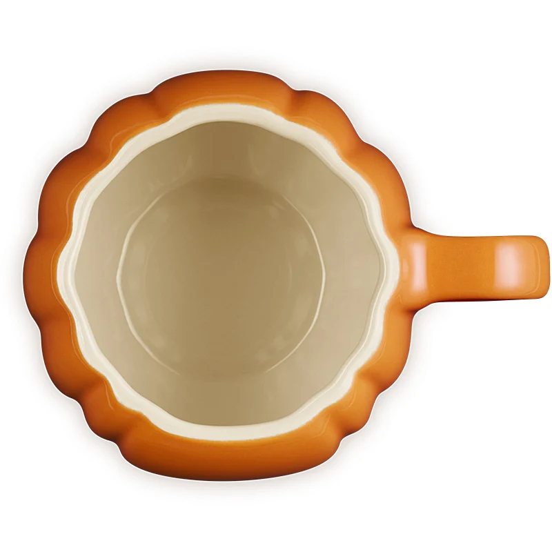 Le Creuset Becher Kürbis 400ml Ofenrot