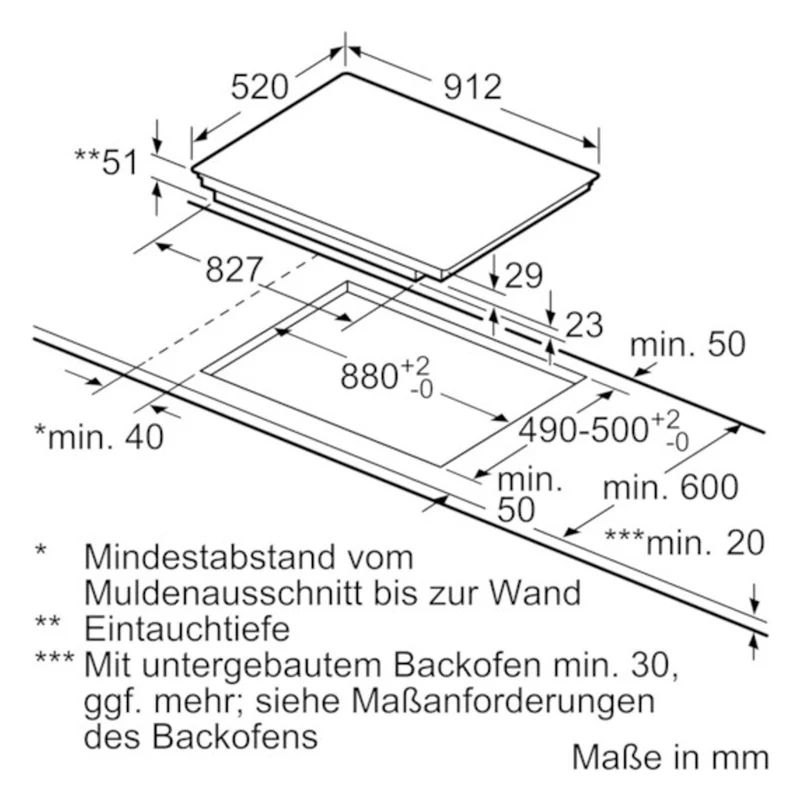 Siemens iQ700 EX975LXC1E Induktionskochfeld 90cm Integriert Zonen-5 Zonen Schwarz, Edelstahl