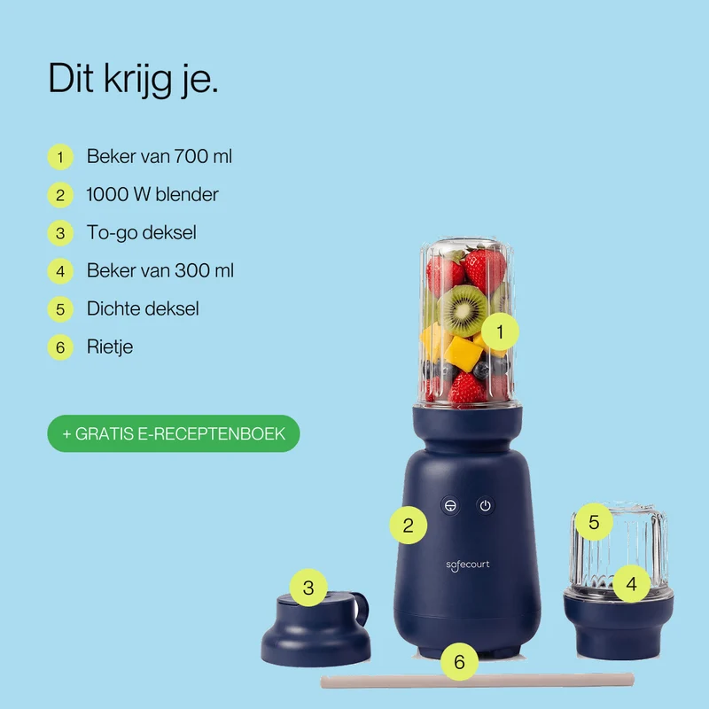 PureBlend Blender - Blue