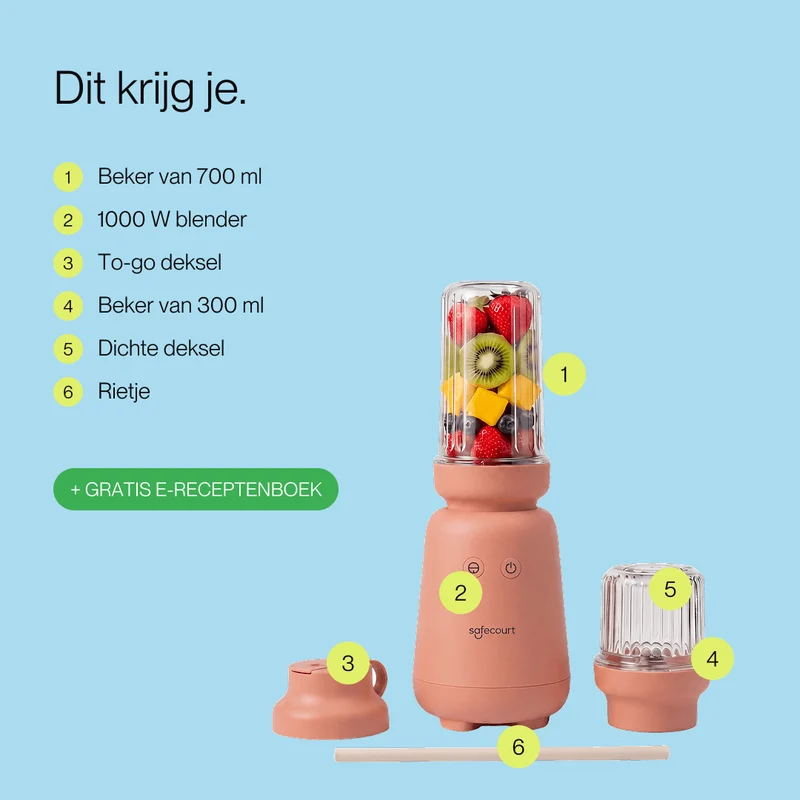 PureBlend Blender - Roze