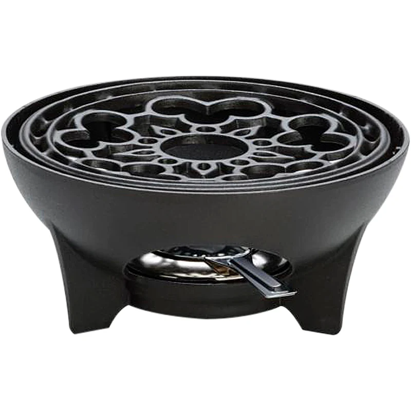 Le Creuset Rechaud Schwarz matt