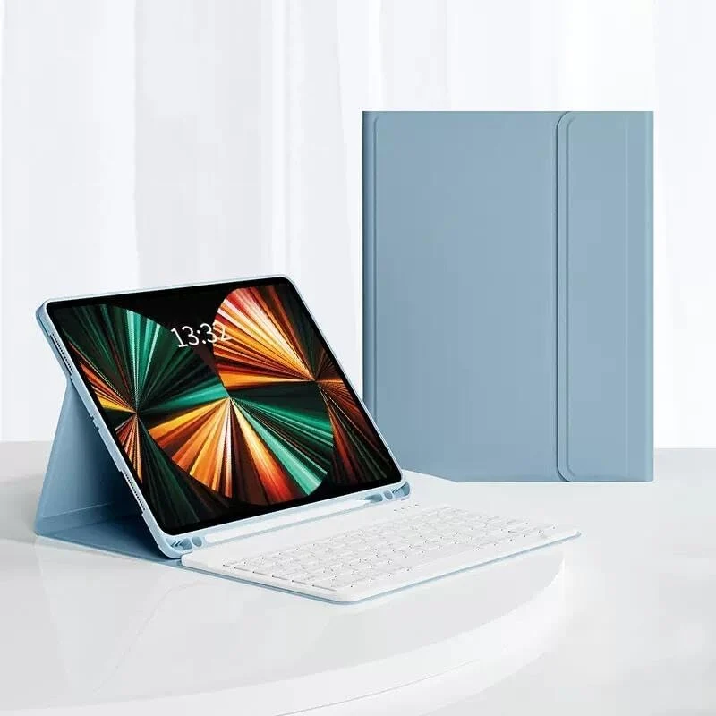 Tastaturhülle mit Hintergrundbeleuchtung für Galaxy Tab S10 Lite/S10 FE/S9 FE 11 Zoll, Tab S9/S8/S7