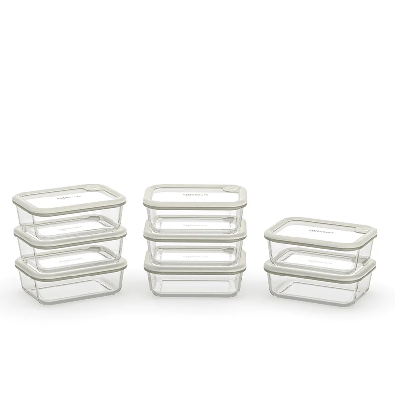 Foodstorage boxes - meal prep - 8-delig