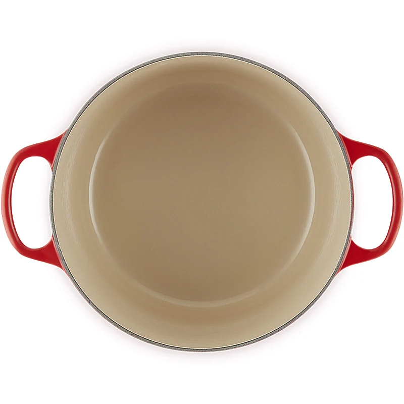 Le Creuset Bräter Signature hoch 24 cm Kirschrot