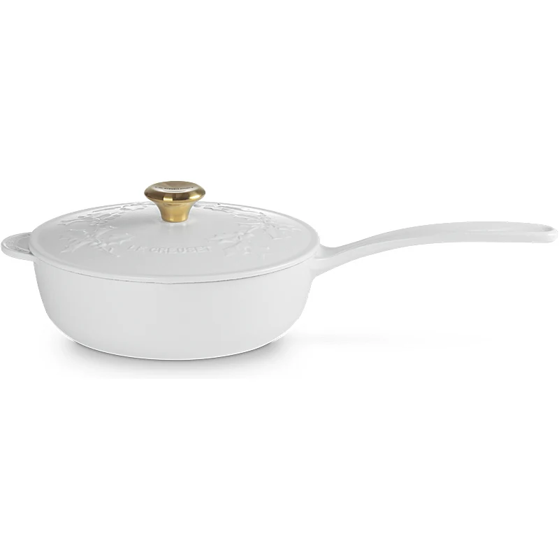 Le Creuset Stielkasserolle Holly Tradition 21 cm Cotton