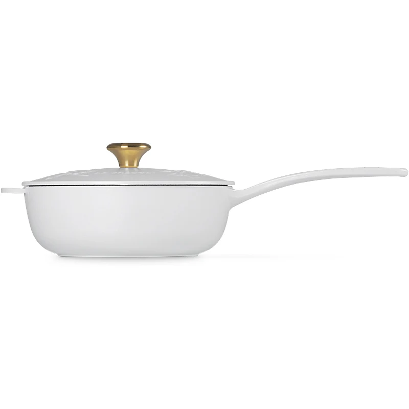 Le Creuset Stielkasserolle Holly Tradition 21 cm Cotton