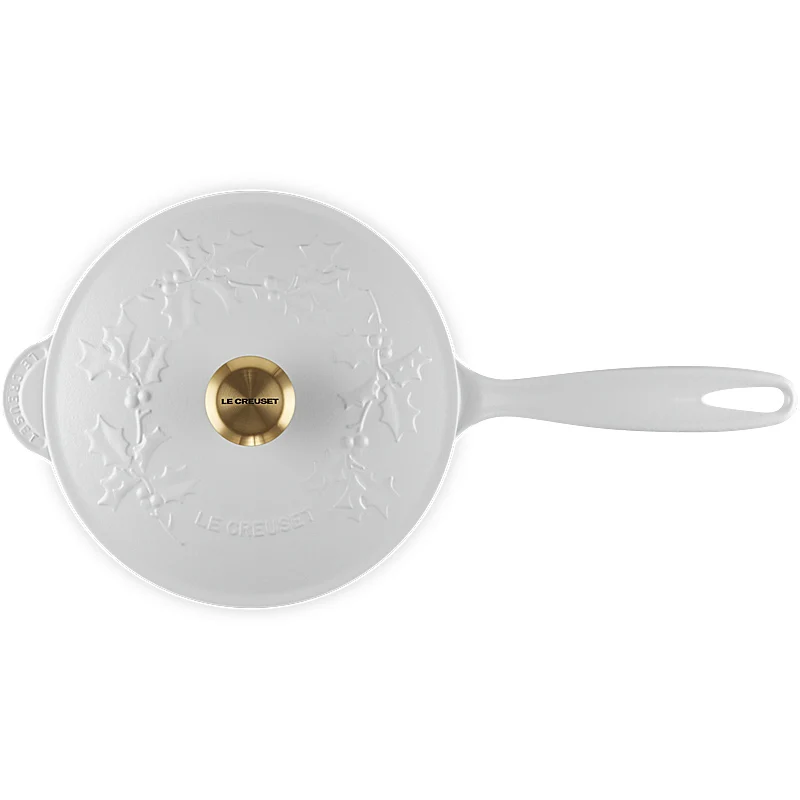 Le Creuset Stielkasserolle Holly Tradition 21 cm Cotton