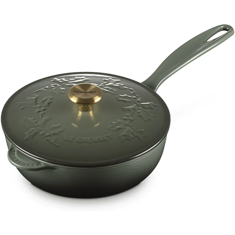 Le Creuset Stielkasserolle Holly Tradition 21 cm Thyme