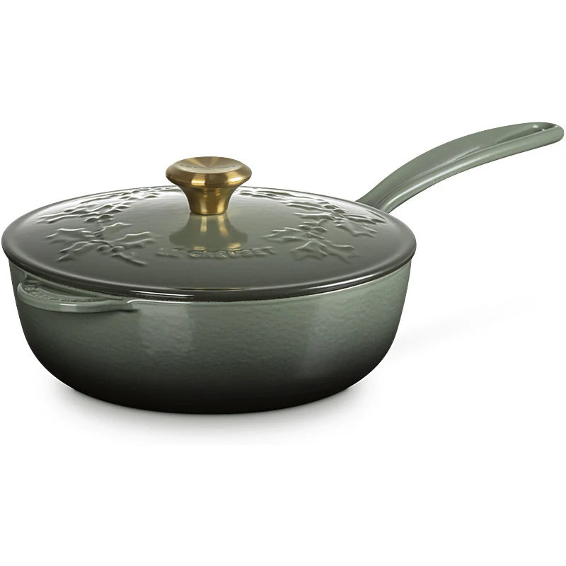 Le Creuset Stielkasserolle Holly Tradition 21 cm Thyme
