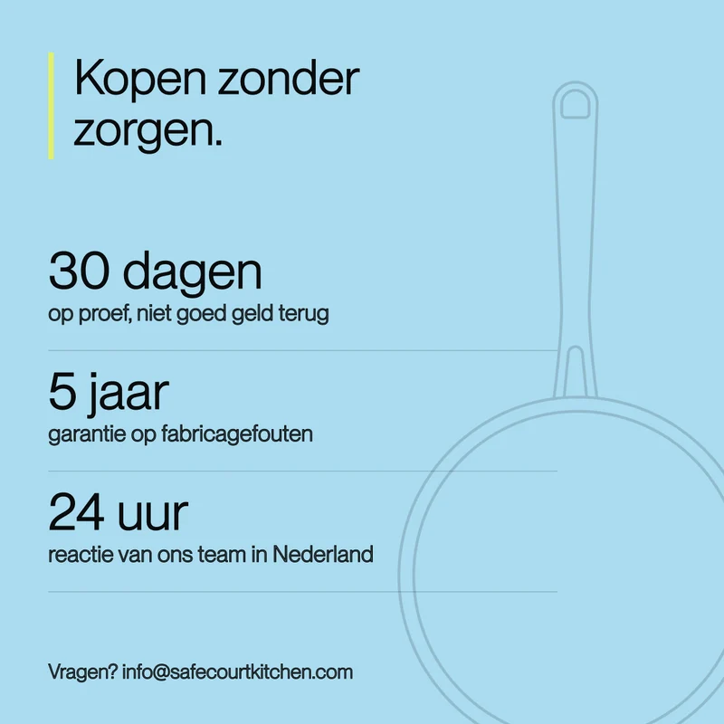 7-delige pannen set